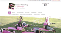 Desktop Screenshot of bwyoga.com